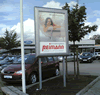 affissioni 10 manifesti  rotanti