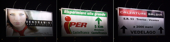 Prismatici 6x3 Triple Sign: moltiplicano la pubblicit&agrave; e la vostra redditivit&agrave;
