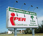 prismi rotanti: cartellone 6x3 TripleSign bifacciale, alta qualità