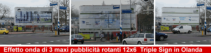maxi impianti pubblicitari rotor maxi impianti rotanti TRIPLE SIGN
