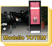 TOTEM bifacciali multiposter