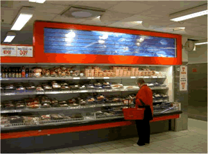 trivision nei supermercati